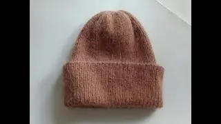 Новая шапка из пуха норки, мк