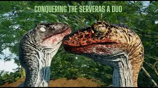 Conquering the server as a duo - Omni Raptor Gameplay - The Isle Evrima