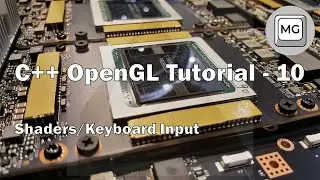 C++ OpenGL Tutorial - 10 - Shaders/Keyboard Input