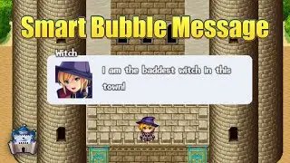 Smart Bubble Message - RPG Maker MZ Plugin (Demonstration)