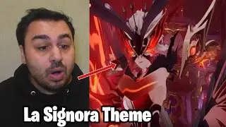 NON GENSHIN FAN Reacts to La Signora Battle Theme [All Phases] - Genshin Impact OST REACTION