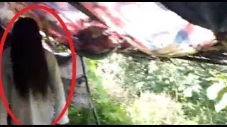 Real ghost caught on tape near forest cabin | Real Life PARANORMAL ACTIVITY!