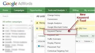 How To Use Google Adwords Keyword Planner To Increase YouTube Earning