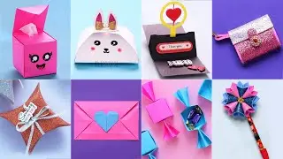 8 Easy Craft Ideas | Paper Craft | Art and Craft | Craft Ideas