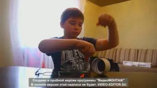 мощный арбалет из карандашей