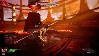 played Godfall, the free version.