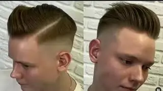 one side hair cutting style #hairstylerg7