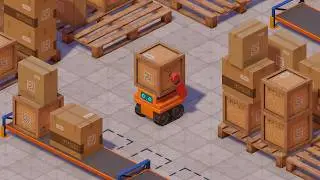 Warehouse Robot Controller - Asset review | Unity Asset Store | FAB