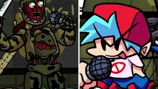 FNF vs SpringTrap (Funky Frights) 