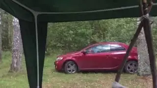 Град с куриное яйцо