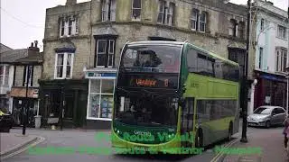 [Full Route Visual] Southern Vectis Route 6: Ventnor - Newport