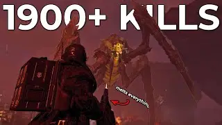 Helldivers 2 – Flamethrower Is The Greatest Bug Weapon Right Now (Solo, Super Helldive Difficulty)