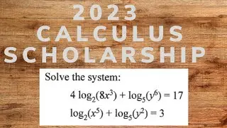 NZQA Calculus Scholarship 2023 Questions Solved