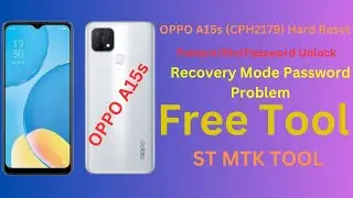 OPPO A15s (CPH2179) Frp Bypass Reset With PC Free Unlock Tool 100% Working !