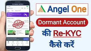 Angel One Dormant | Inactive account ko Re-activate kaise kare | Angel one Demat Account Re KYC |