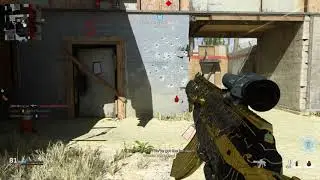 Trying out my newly earned Gold CR-56 AMAX (Part 1 of 2) / Hardpoint / Shoot House [MW 2019]