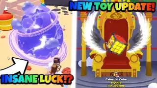 I Played The New Toy Land Update In Tapping Legend FInal And Something INSANE Happened!🍀🔥
