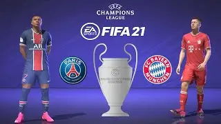 FIFA 21 | PS5 | Uefa champions league | Bayern Munich vs PSG Allianz Arena | HD