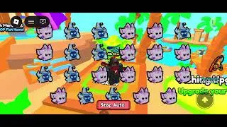 Arm wrestling simulator Roblox || New fishing village || egg opening ||