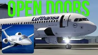 How to open doors in Aerofly Fs |  Tutorial