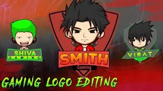 Make this Gaming logo with Android  | How to make gaming logo  | HuXaifa | #Gaminglogo