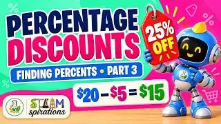 Finding Percents of a Number | Part 3 How to find a percentage discount 