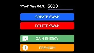 Swap Ram 3GB no root make your device little bit smooth