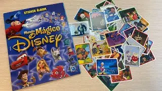 NAVARRETE Sticker Album The Magical World of Disney (Mundo Mágico Disney), 2014. Unpacking 20 packs