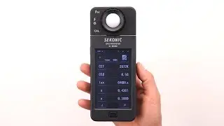 Sekonic C-800 Spectrometer Quick Start: Getting Started