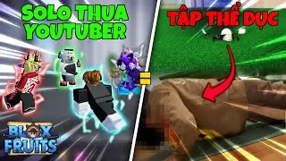 PVP With Blox Fruits Youtuber, If I Lose I Have To Exercise?! | Roblox