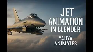 Blender Jet Animation – From Modeling to Final Render