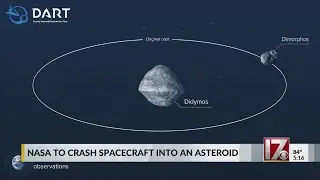 NASA’s DART mission to crash into asteroid Monday night