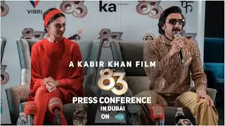 Deepika Padukone and Ranveer Singh in Dubai for the Film ''83'' Press Conference I Bollywood Stars