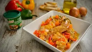Coelho Estufado com 3 Pimentos - Receitas de Carne - Knorr