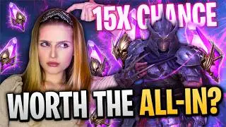 Pulling All My VOID SHARDS for SHREDDER! Progressive Void Event Summons! Raid Shadow Legends