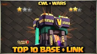 AFTER UPDATE🔥TOP 10 BEST TH14 CWL BASE | TH14 WAR BASE WITH COPY LINK | TH14 CWL BASE 2025 in coc🥇