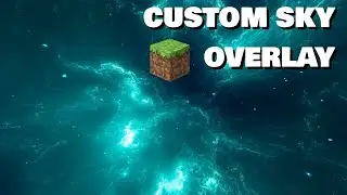 Teal Space Custom Sky Overlay
