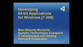 TechEd 2000 - Developing 64-bit Applications for Windows - Stan Murawski - 2000/06