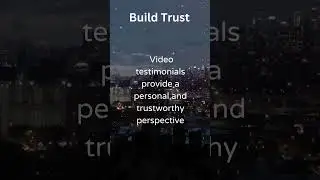 Why Video Testimonials Are a Game-Changer! 💡 | #shorts #digitalmarketing #videotestimonials