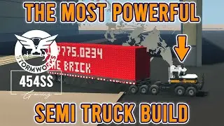 Building a SUPER Heavy-Duty MINING Truck in Stormworks