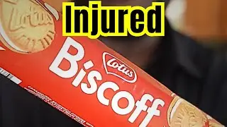 I hurt myself while trying Biscoff Sandwich Cookies! 🫤 #shorts #foodreview #snack