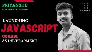 Launching Javascript Course 🥳 | Javascript tutorial for Beginners | Javascript as development 2023