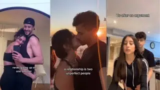 Cute Girlfriend Boyfriend Emotional Kissing Romance ❤️