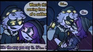 Uzi and N STARRY NIGHT DATE!! (Murder Drones Comic Dub)