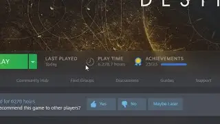 What 6000 hours in Destiny 2 looks like