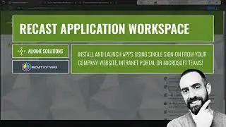 Recast Application Workspace - Microsoft Teams and Web Integration using Single Sign-On (SSO).