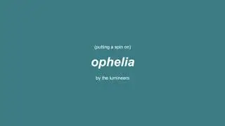putting a spin on ophelia - egg