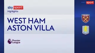 West Ham-Aston Villa 1-2: gol e highlights | Premier League