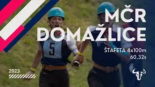 SDH Bukovice | MČR Domažlice 2023 - štafeta 4x100m (60,32s)