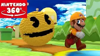 Super Mario Maker vs Pac-man 360°